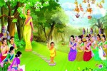 Mùa Phật Đản nói về 7 bước hoa sen